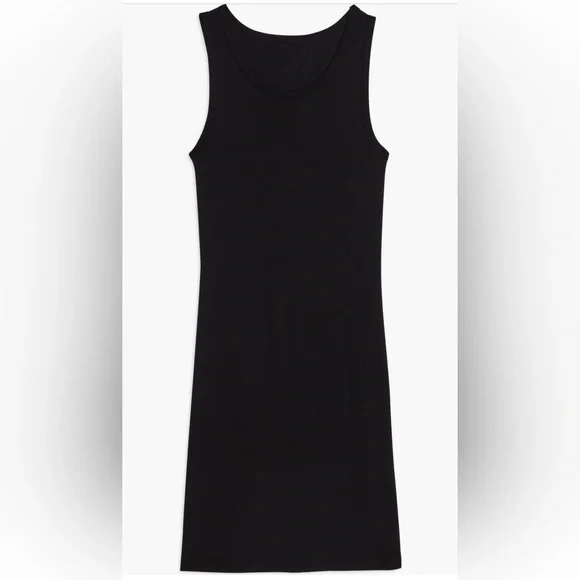 Black Sleeveless Dress - Picture 5 of 5
